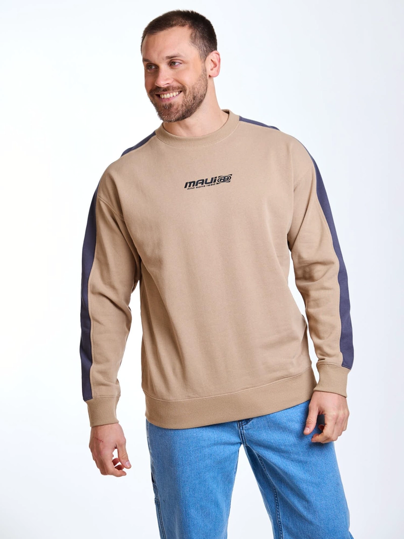 POLERON CR HIGHWAY BEIGE HOMBRE MAUI AND SONS - 6