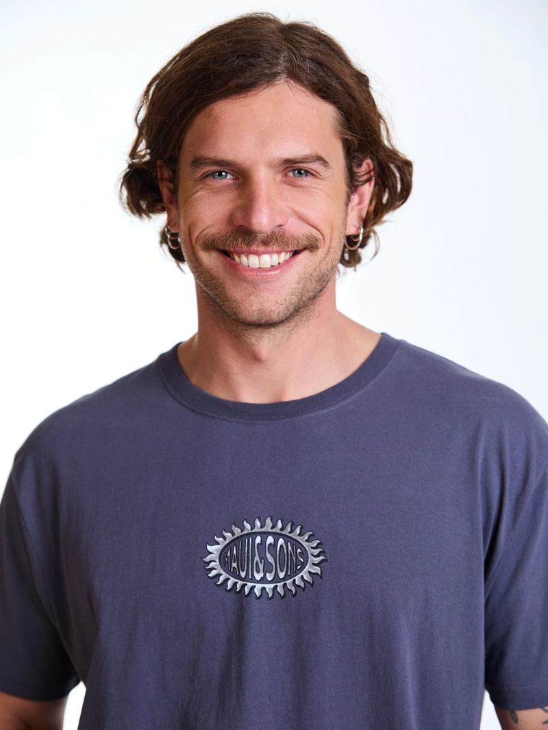 POLERA MC DRIFTER GRIS HOMBRE MAUI AND SONS - 5