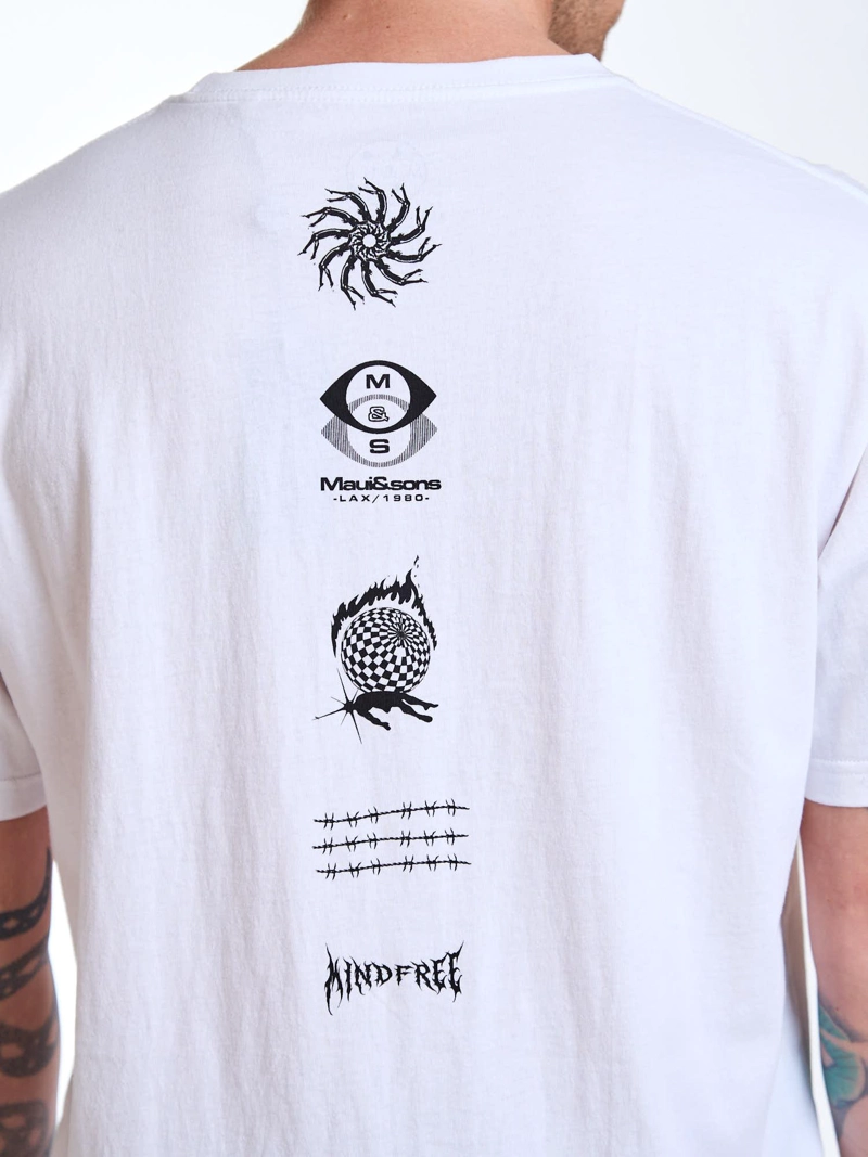 POLERA MC CHILL BLANCO HOMBRE MAUI AND SONS - 4