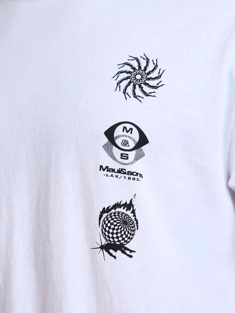POLERA MC CHILL BLANCO HOMBRE MAUI AND SONS - 6