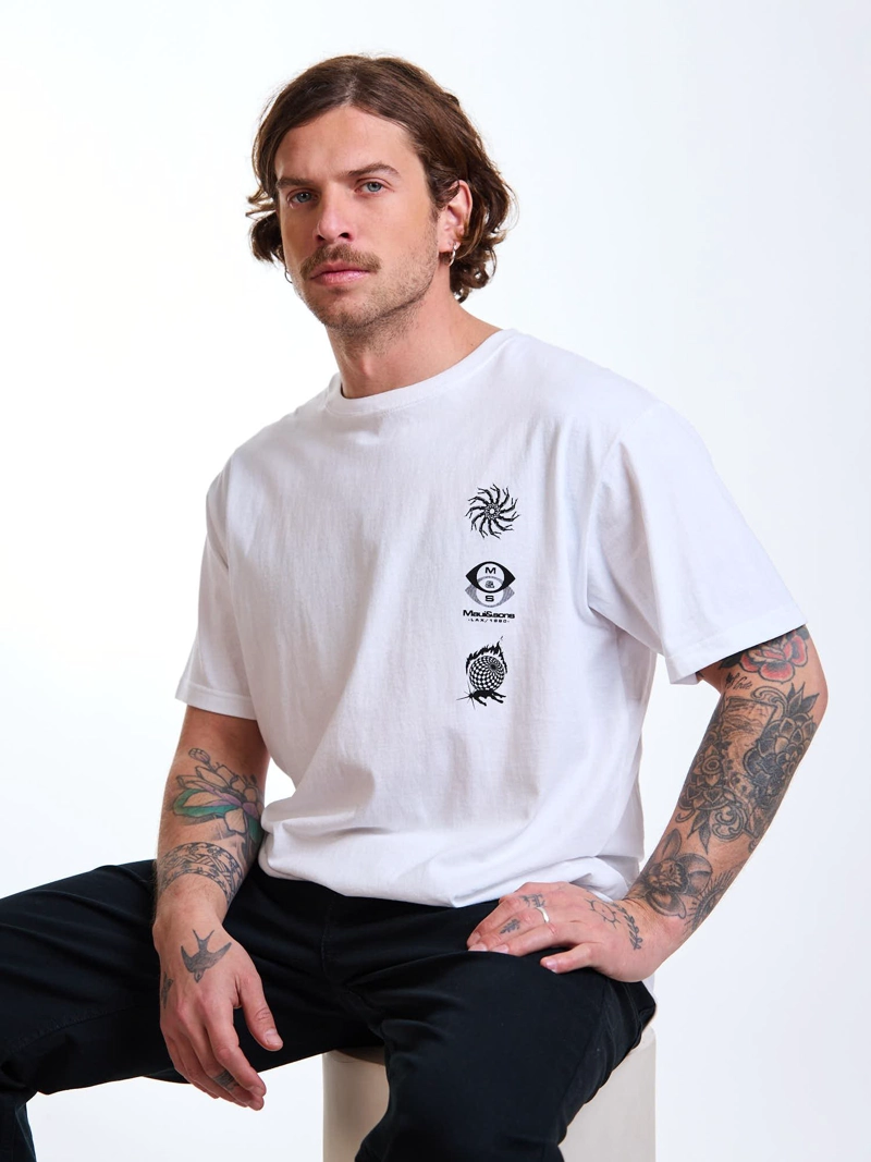 POLERA MC CHILL BLANCO HOMBRE MAUI AND SONS - 8