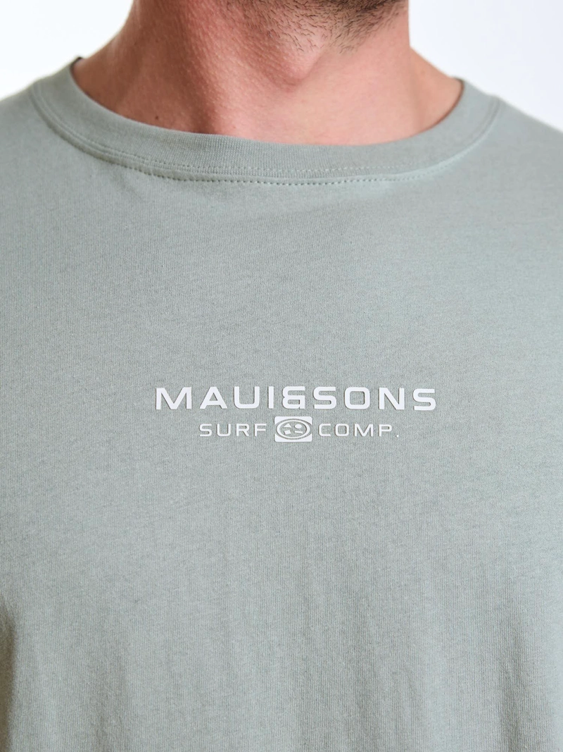 POLERA MC NOMAND VERDE HOMBRE MAUI AND SONS - 5