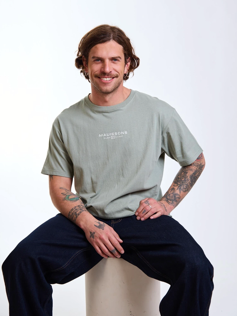 POLERA MC NOMAND VERDE HOMBRE MAUI AND SONS - 7