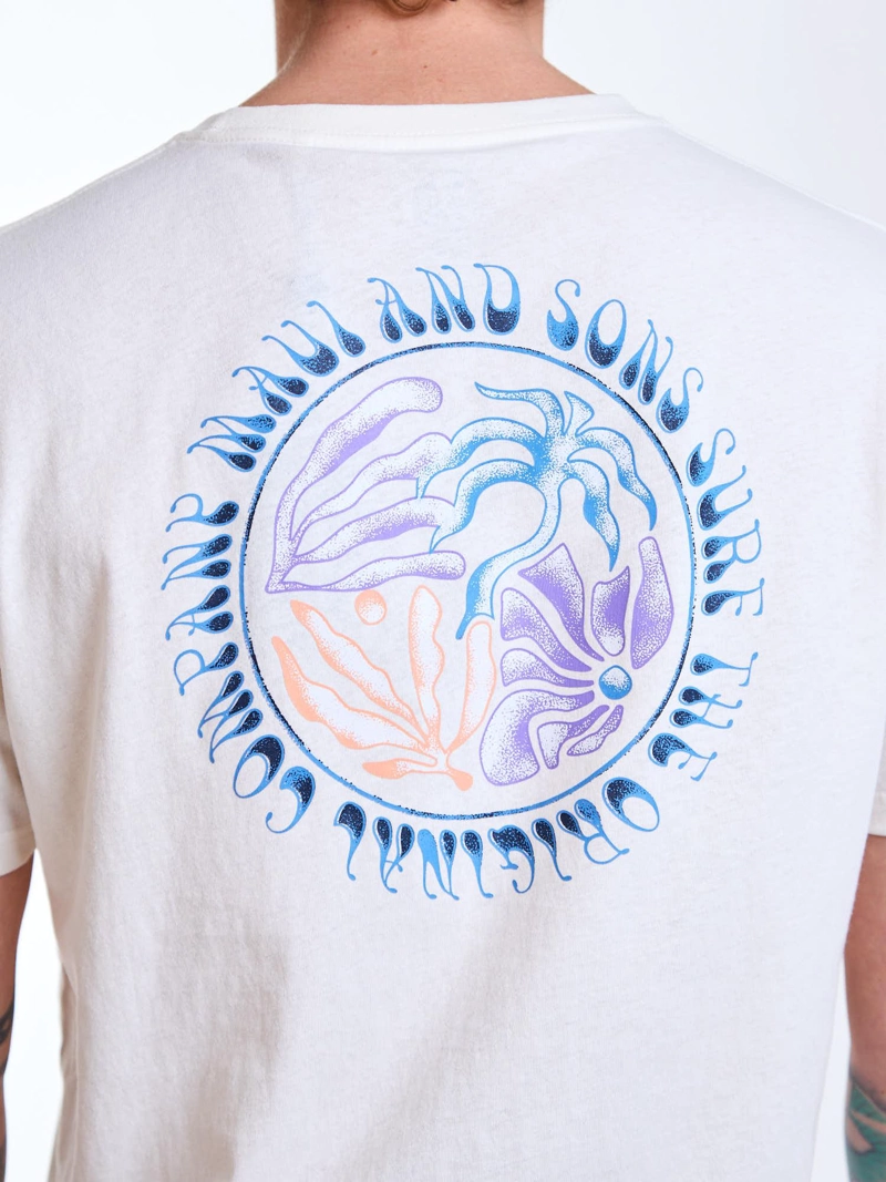POLERA MC OCEAN BLANCO HOMBRE MAUI AND SONS - 4