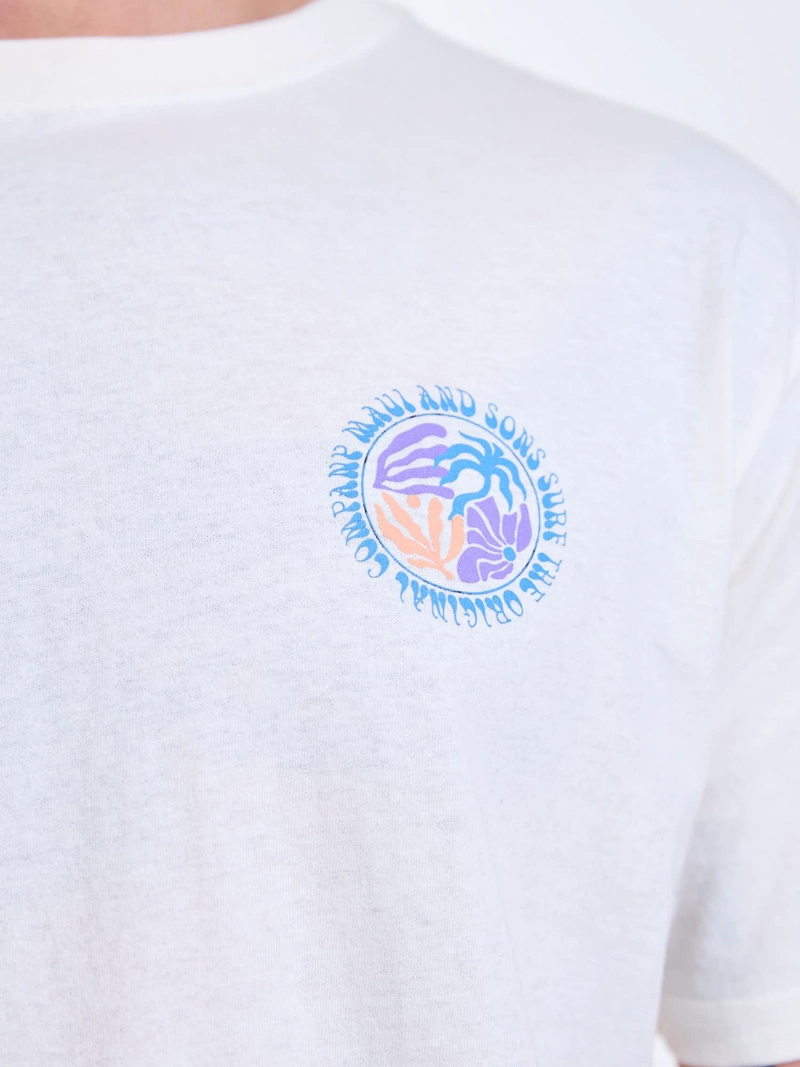 POLERA MC OCEAN BLANCO HOMBRE MAUI AND SONS - 6