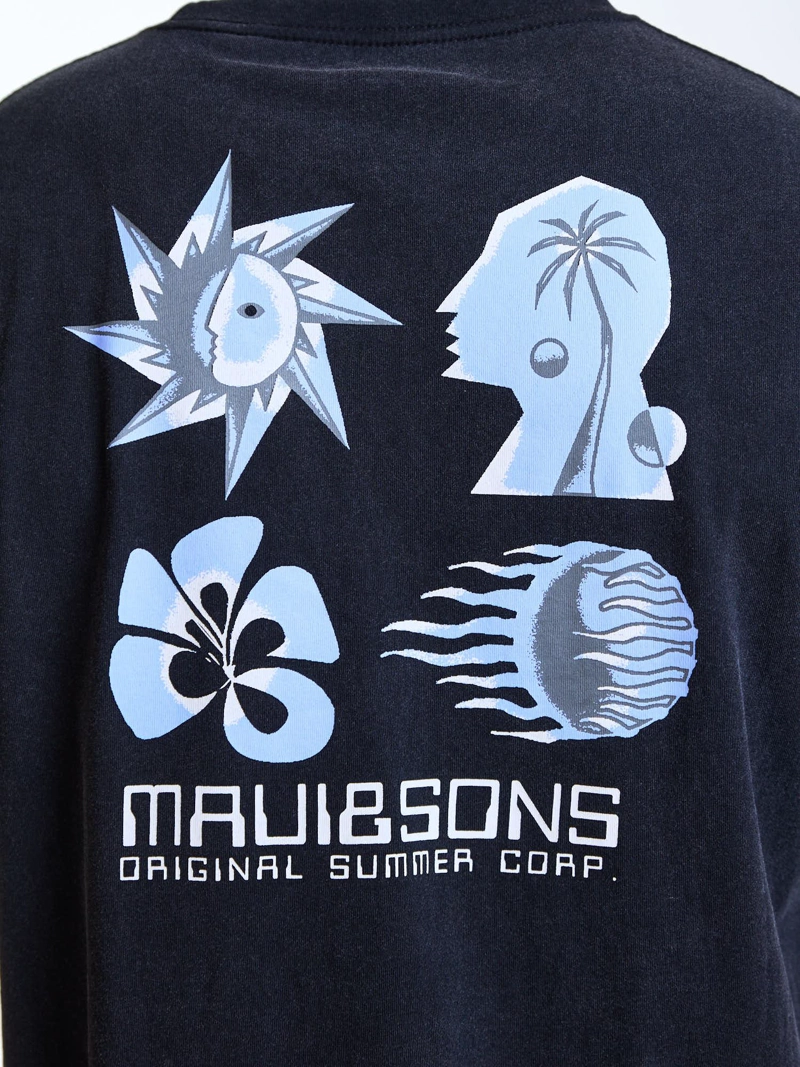 POLERA MC SUN NEGRO HOMBRE MAUI AND SONS - 4