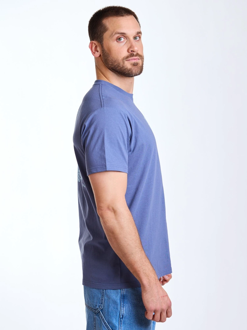 POLERA MC GRID CELESTE HOMBRE MAUI AND SONS - 3