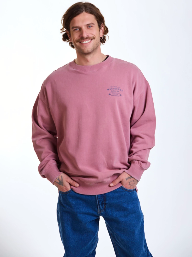 POLERON CR SOFT SUNSET ROSADO HOMBRE MAUI AND SONS - 6