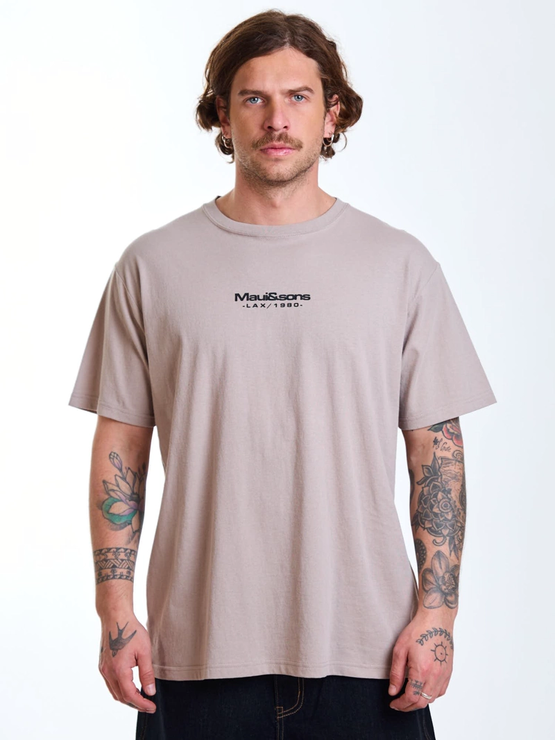POLERA MC ESSENTIAL BEIGE HOMBRE MAUI AND SONS M