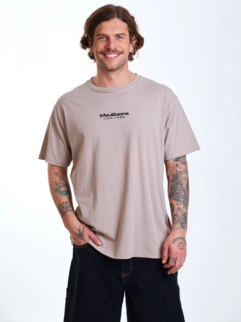 POLERA MC ESSENTIAL BEIGE HOMBRE MAUI AND SONS - 6
