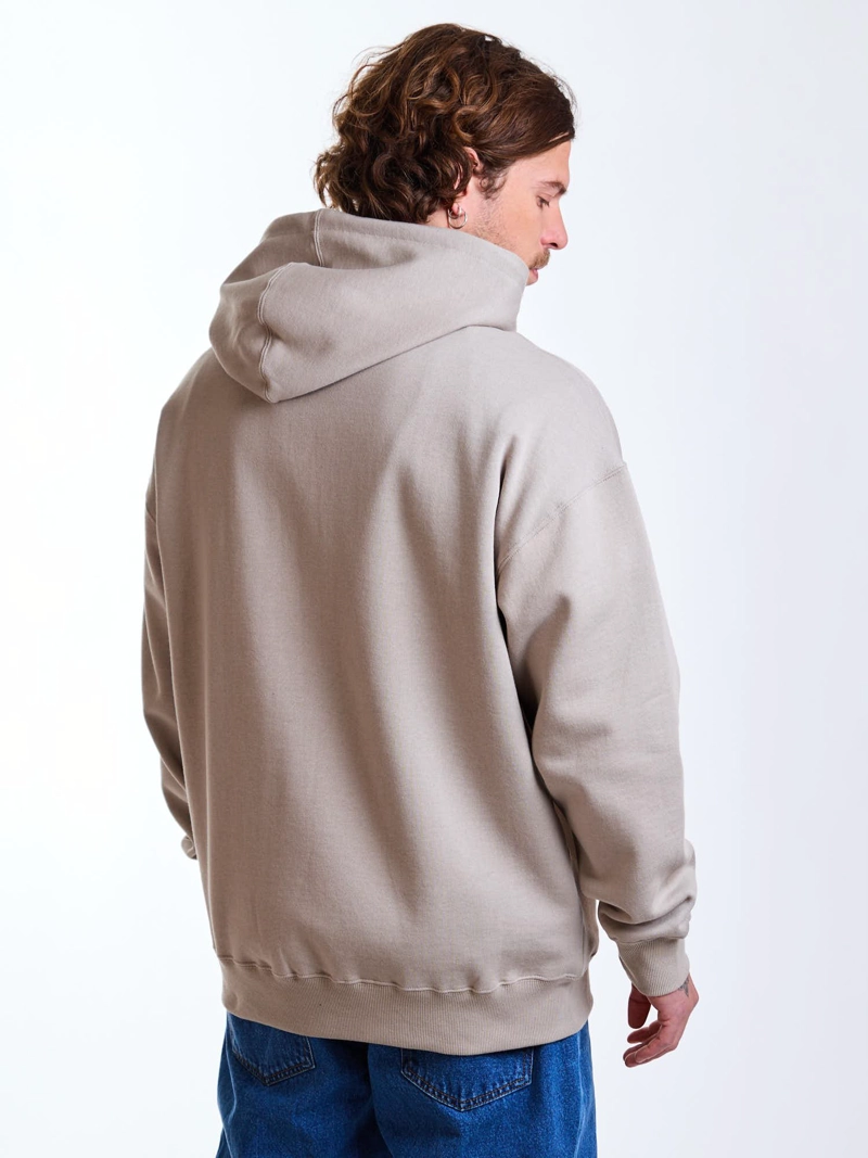 POLERON CANGURO SCRIPT BEIGE HOMBRE MAUI AND SONS - 2