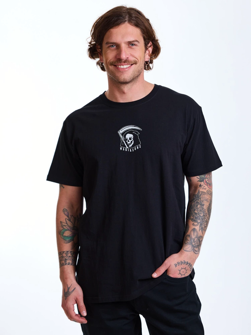 POLERA MC ROAMER NEGRO HOMBRE MAUI AND SONS - 1