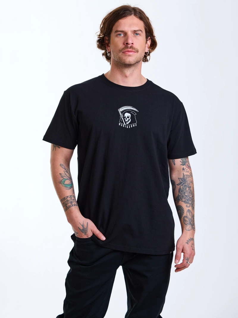 POLERA MC ROAMER NEGRO HOMBRE MAUI AND SONS - 7