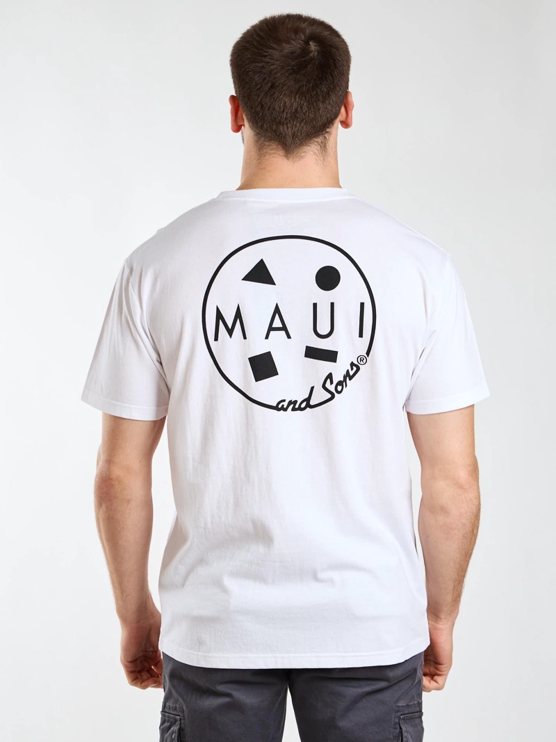 POLERA MC PALMS BLANCO HOMBRE MAUI AND SONS - 2