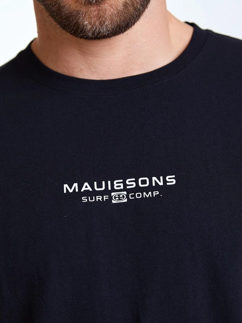 POLERA MC NOMAND NEGRO HOMBRE MAUI AND SONS - 5
