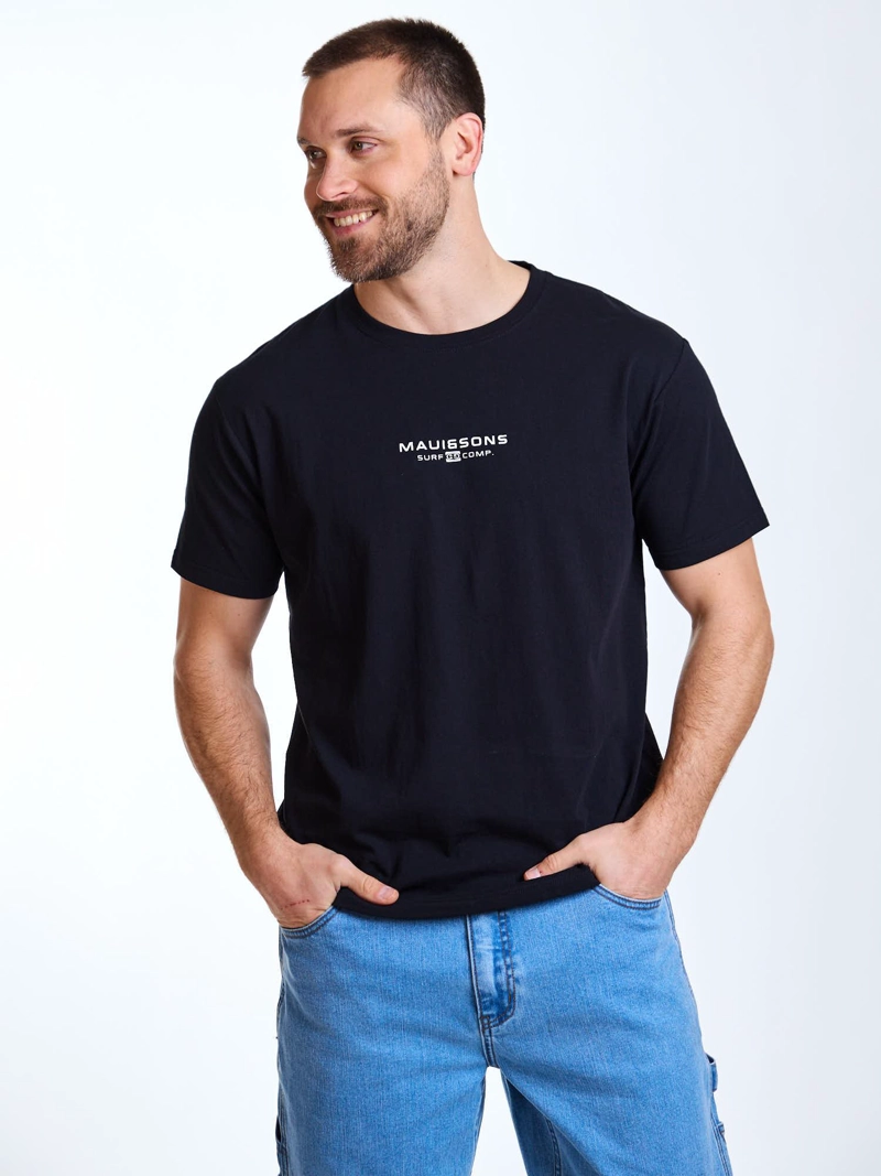 POLERA MC NOMAND NEGRO HOMBRE MAUI AND SONS - 6