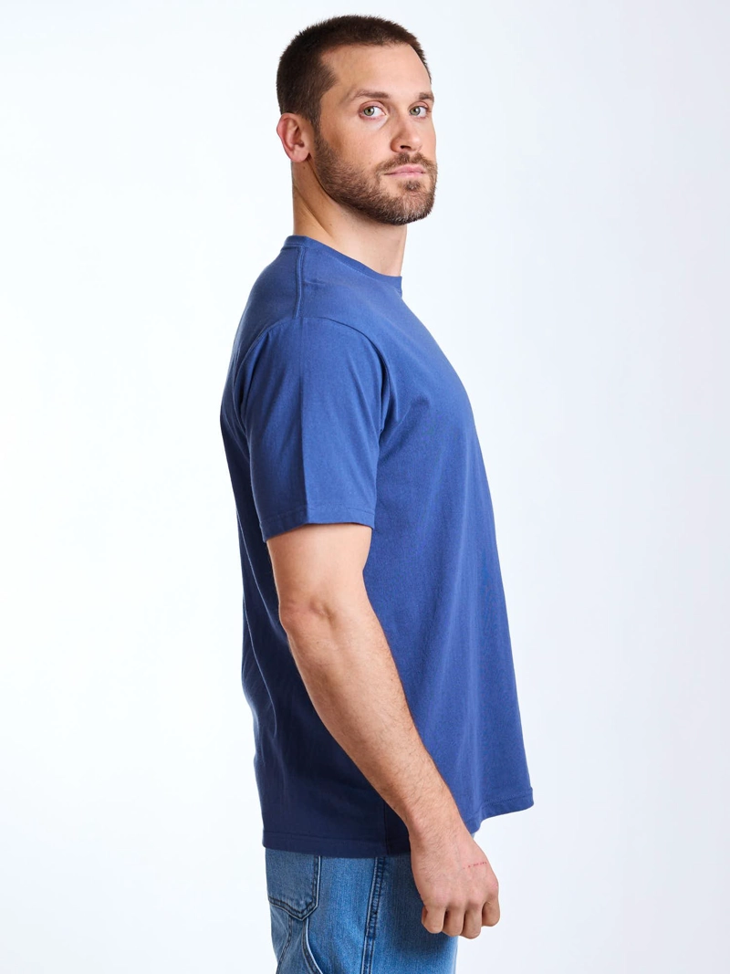 POLERA MC PALMS AZUL HOMBRE MAUI AND SONS - 3