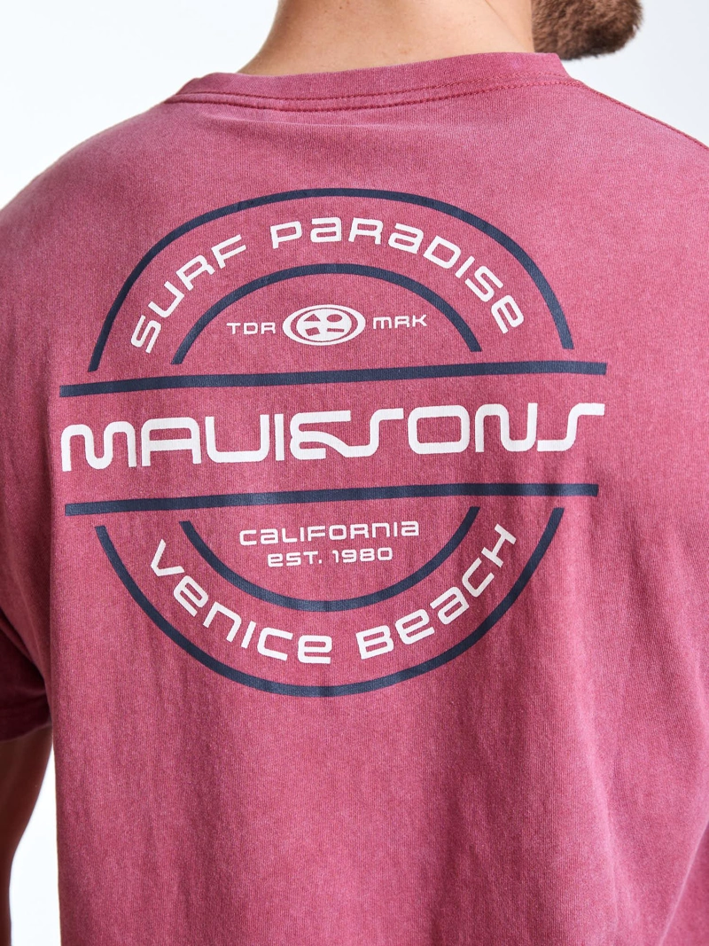 POLERA MC ENDLESS BURDEO HOMBRE MAUI AND SONS - 4