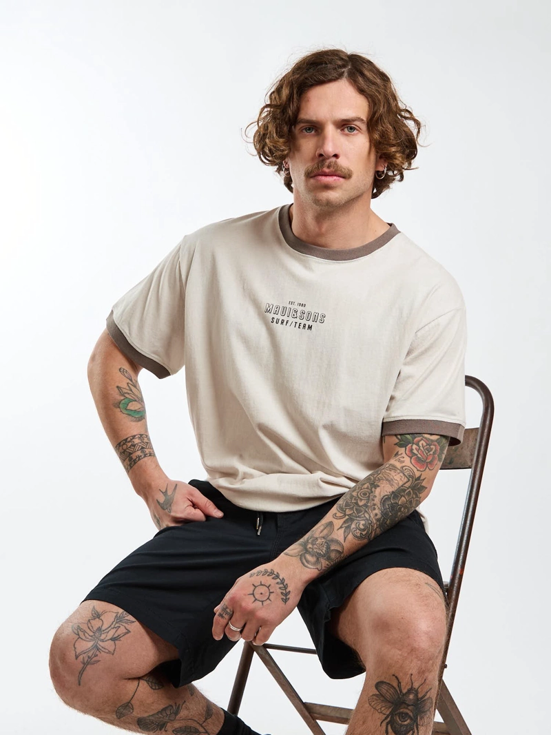 POLERA MC SURFSIDE BLANCO HOMBRE MAUI AND SONS - 7