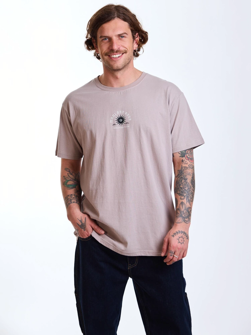 POLERA MC WAVES BEIGE HOMBRE MAUI AND SONS - 7