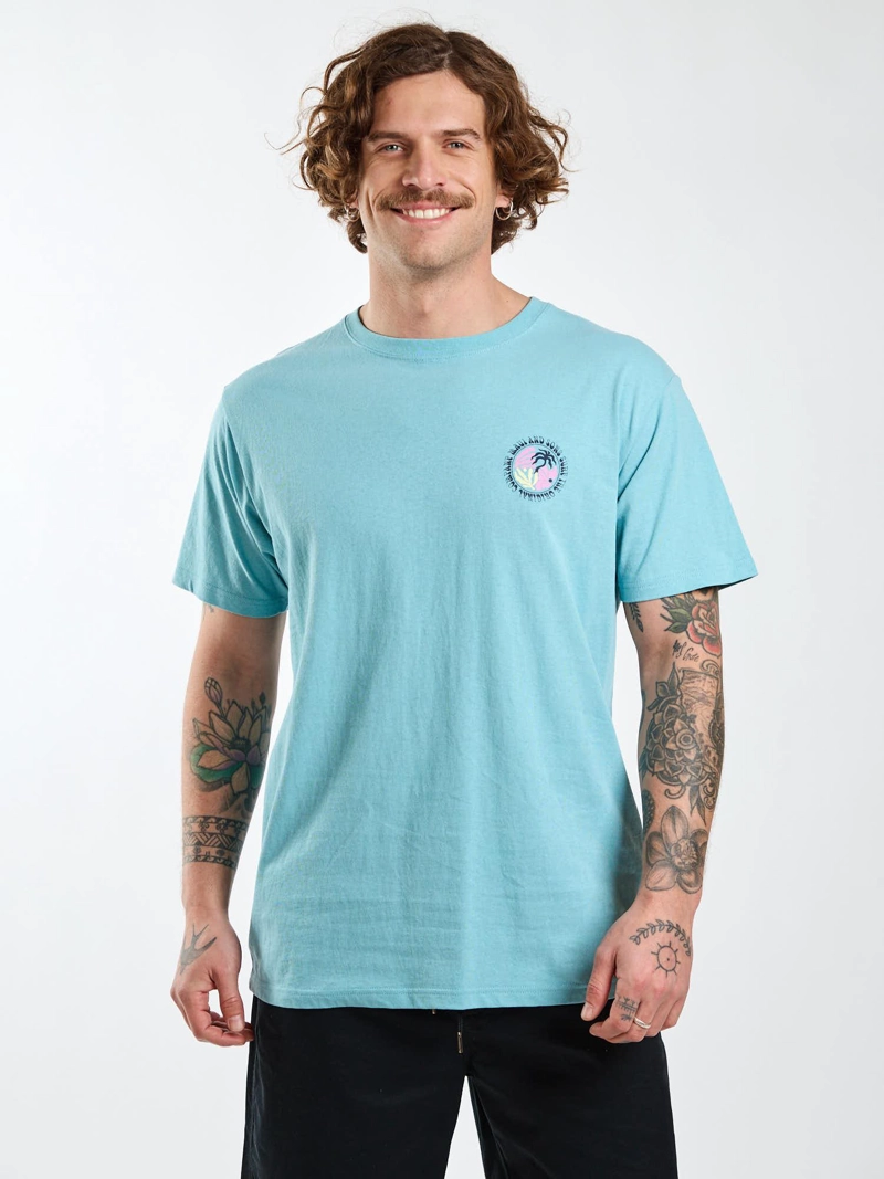 POLERA MC OCEAN CELESTE HOMBRE MAUI AND SONS - 1