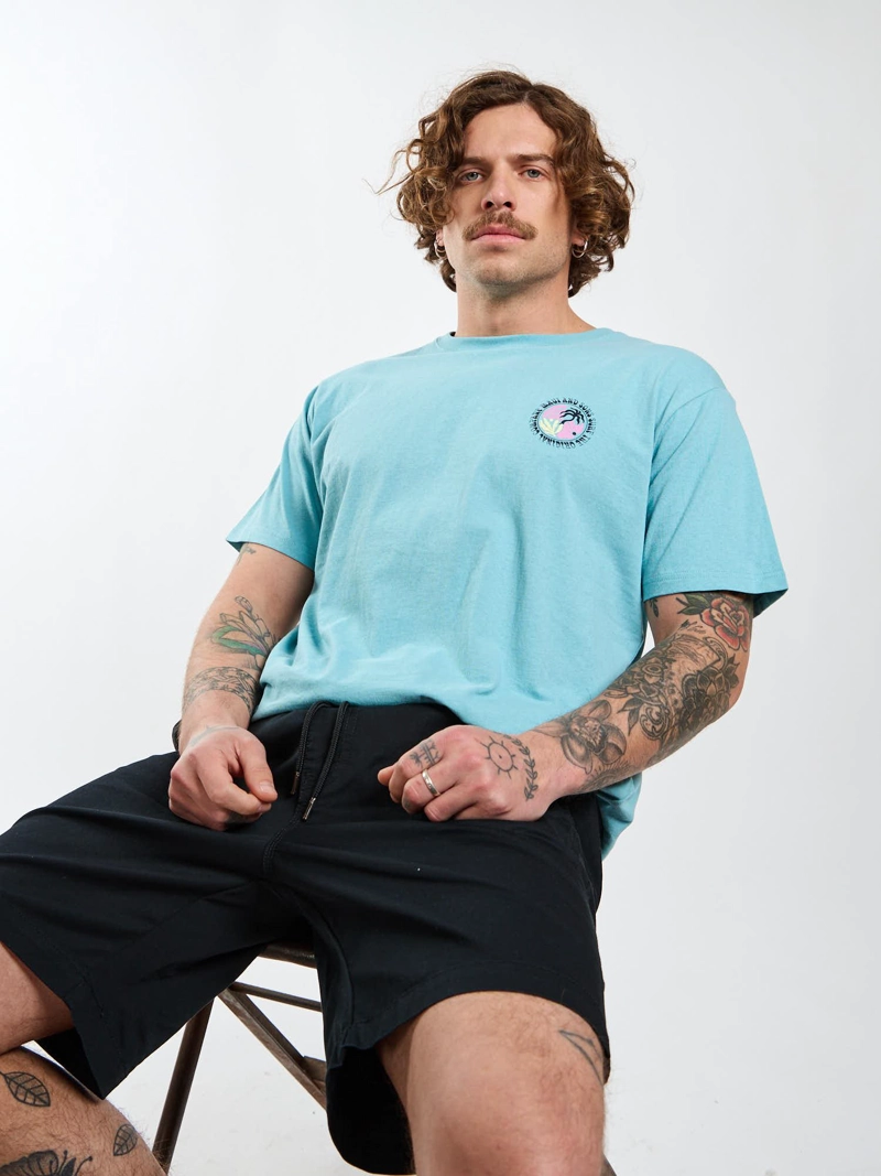 POLERA MC OCEAN CELESTE HOMBRE MAUI AND SONS - 7