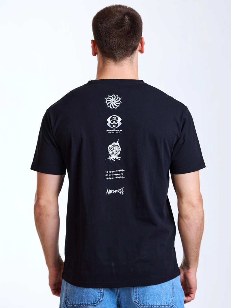 POLERA MC CHILL NEGRO HOMBRE MAUI AND SONS - 2