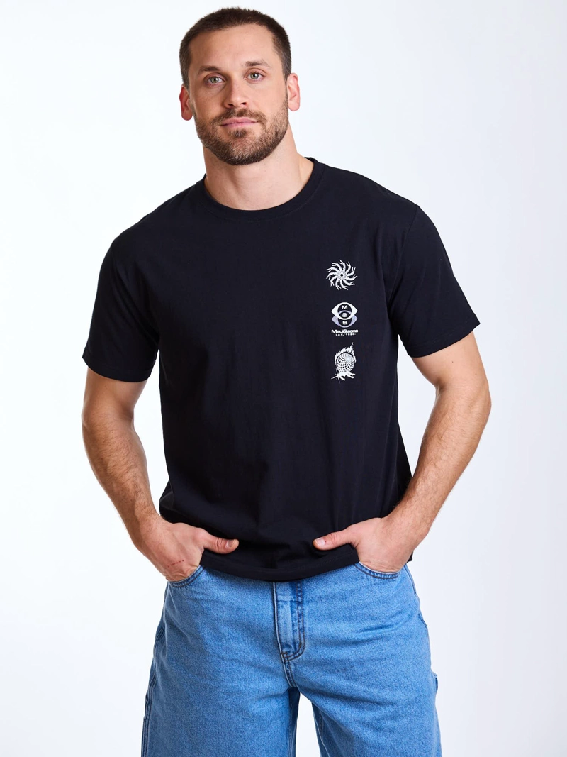 POLERA MC CHILL NEGRO HOMBRE MAUI AND SONS - 7