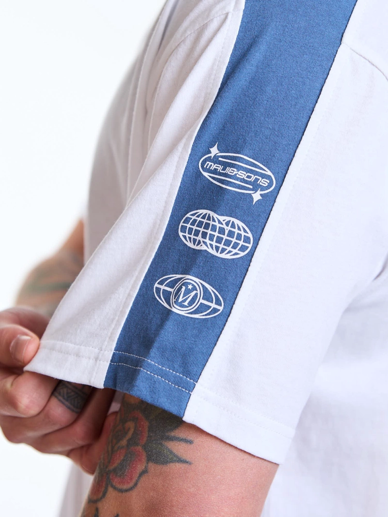 POLERA MC SALTY BLANCO HOMBRE MAUI AND SONS - 6