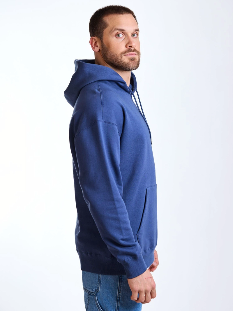 POLERON CANGURO COASTAL AZUL HOMBRE MAUI AND SONS - 3