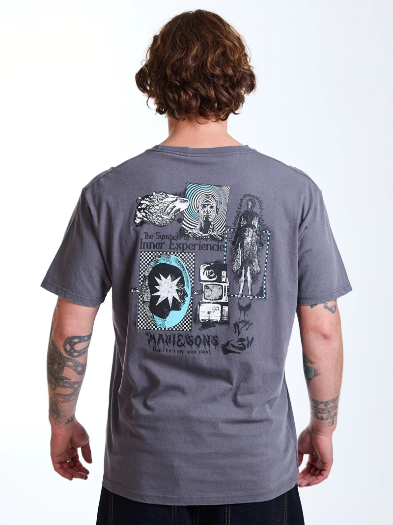 POLERA MC OHANA GRIS HOMBRE MAUI AND SONS - 2