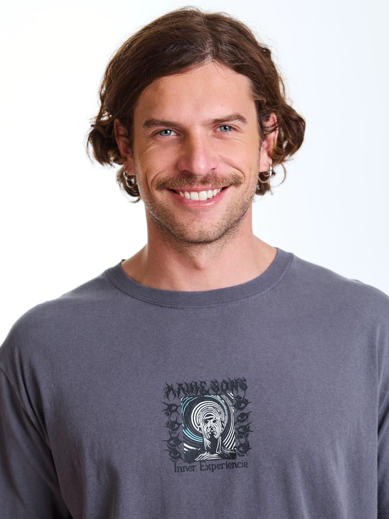 POLERA MC OHANA GRIS HOMBRE MAUI AND SONS - 5