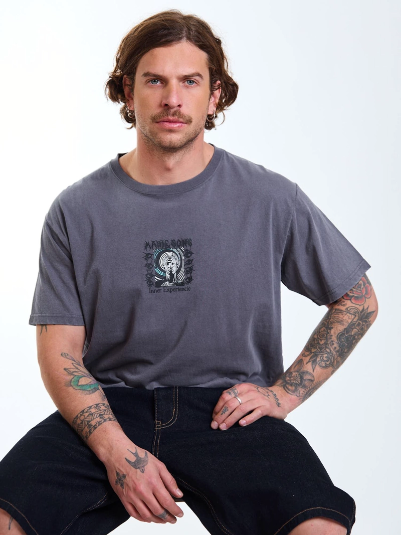 POLERA MC OHANA GRIS HOMBRE MAUI AND SONS - 8