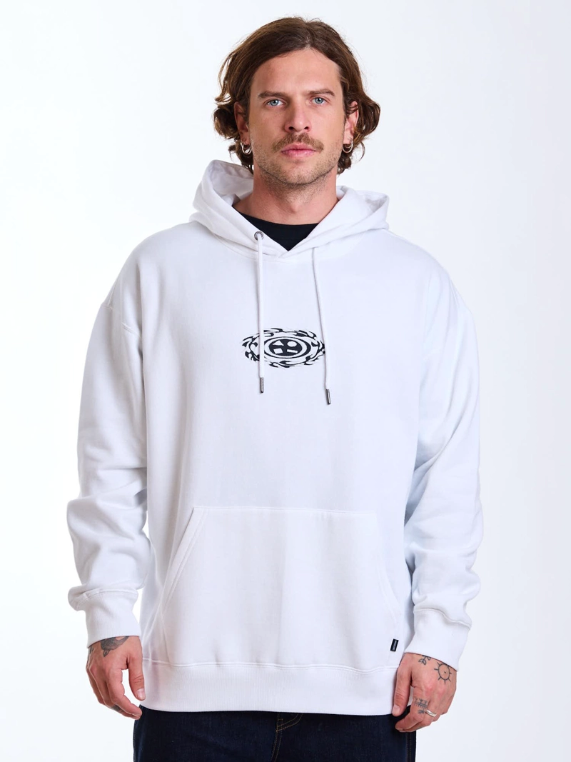 POLERON CANGURO WAVES BLANCO HOMBRE MAUI AND SONS - 1
