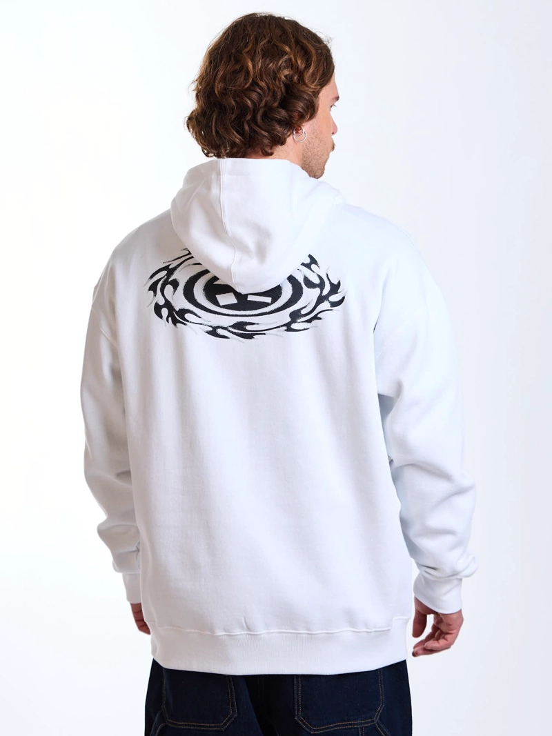 POLERON CANGURO WAVES BLANCO HOMBRE MAUI AND SONS - 2