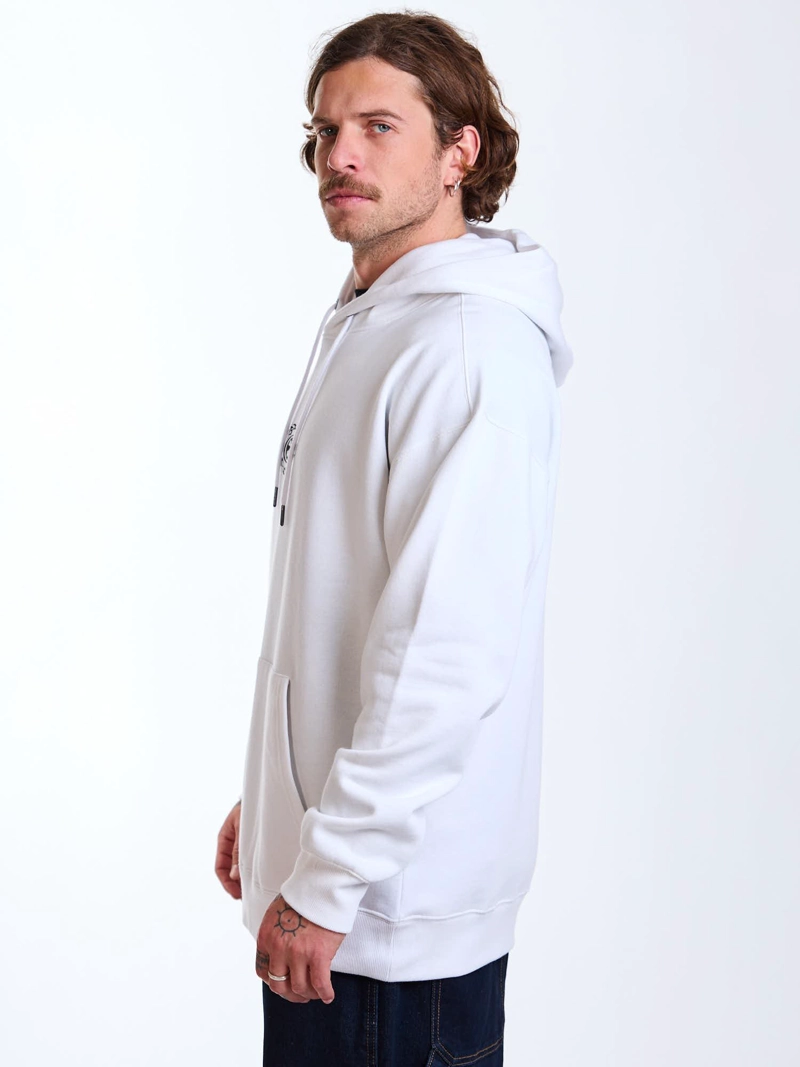 POLERON CANGURO WAVES BLANCO HOMBRE MAUI AND SONS - 3