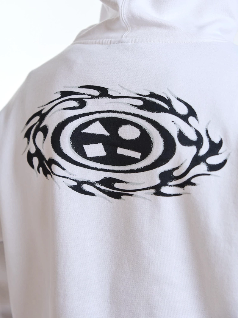 POLERON CANGURO WAVES BLANCO HOMBRE MAUI AND SONS - 4