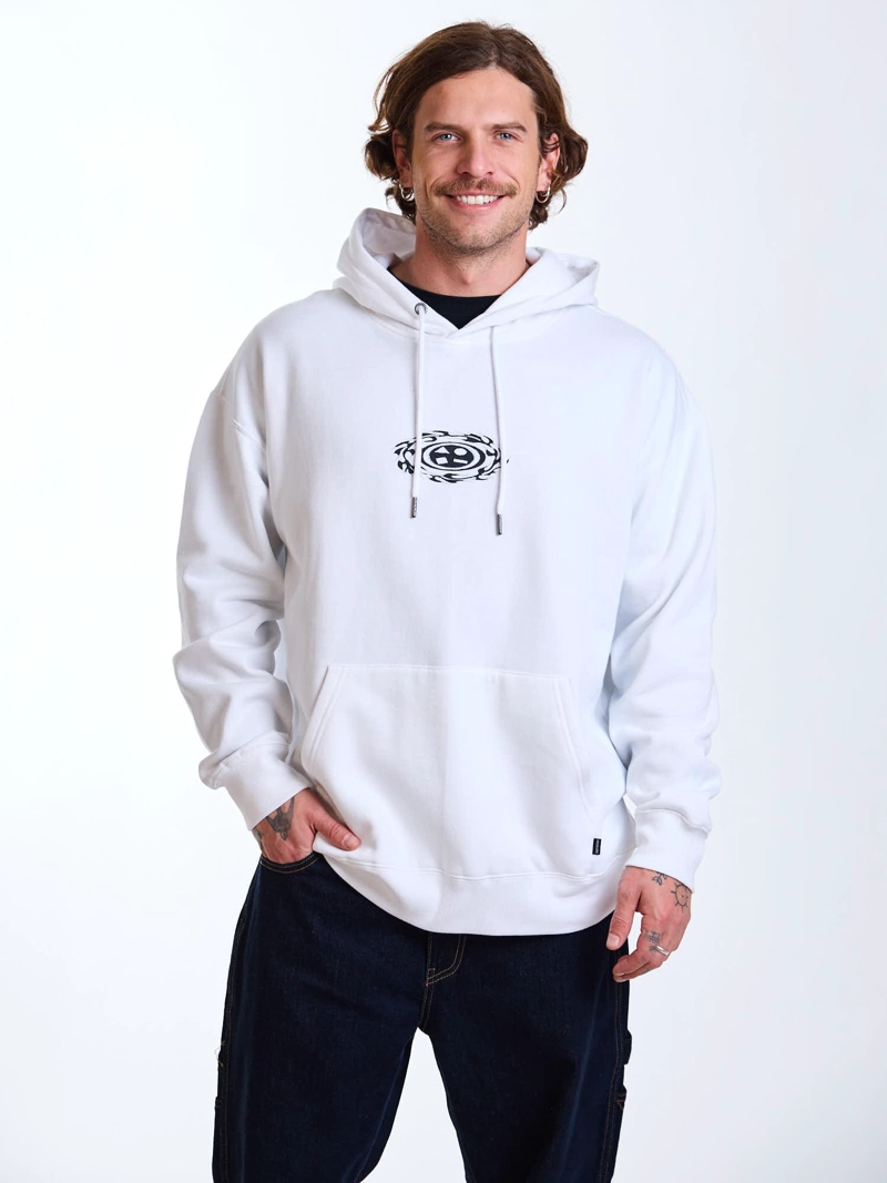 POLERON CANGURO WAVES BLANCO HOMBRE MAUI AND SONS - 6