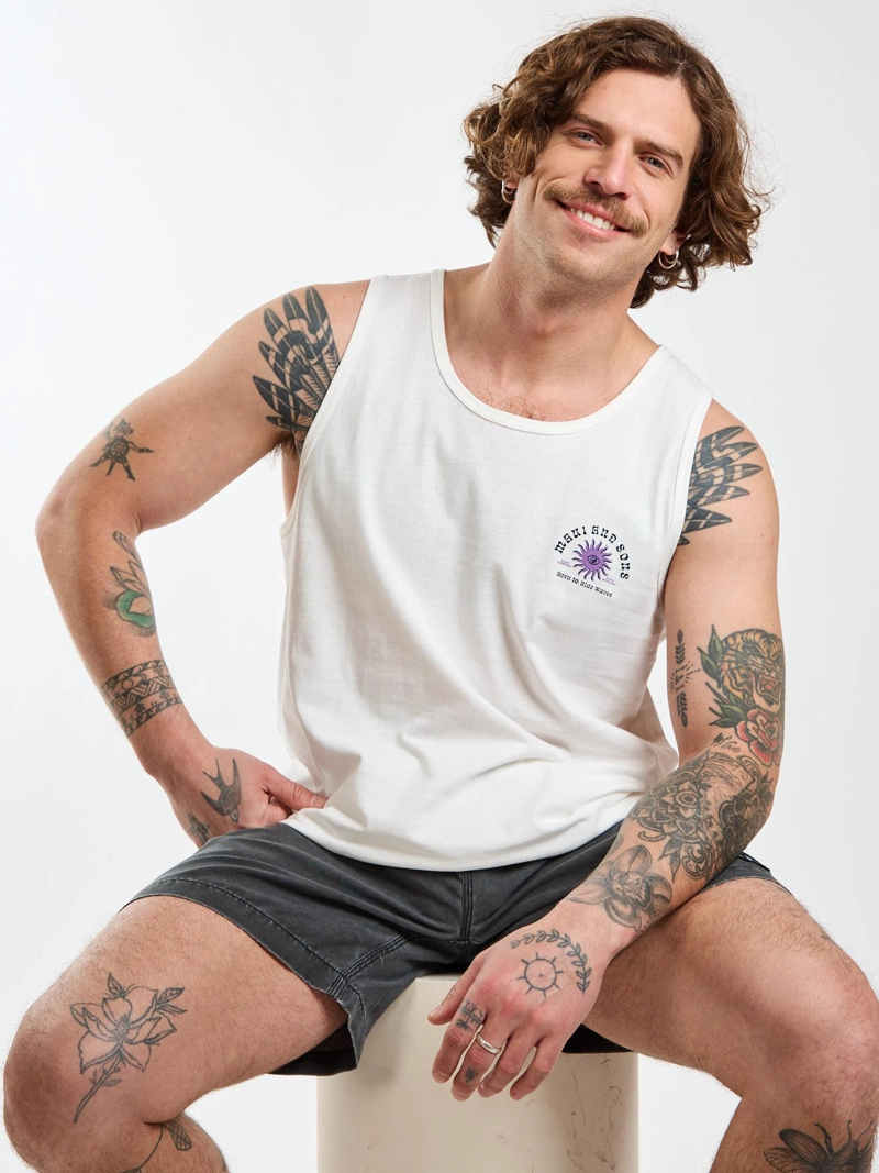 POLERA SM RIDE BLANCO HOMBRE MAUI AND SONS - 7