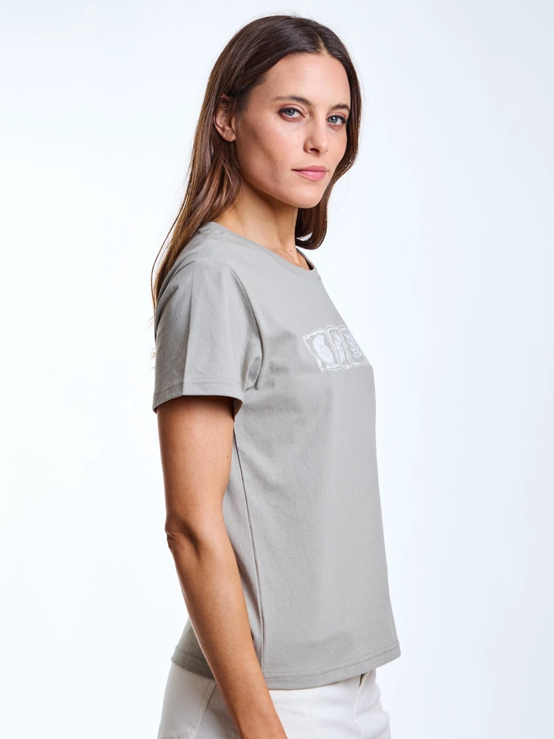 POLERA MC NOMA VERDE MUJER MAUI AND SONS - 3