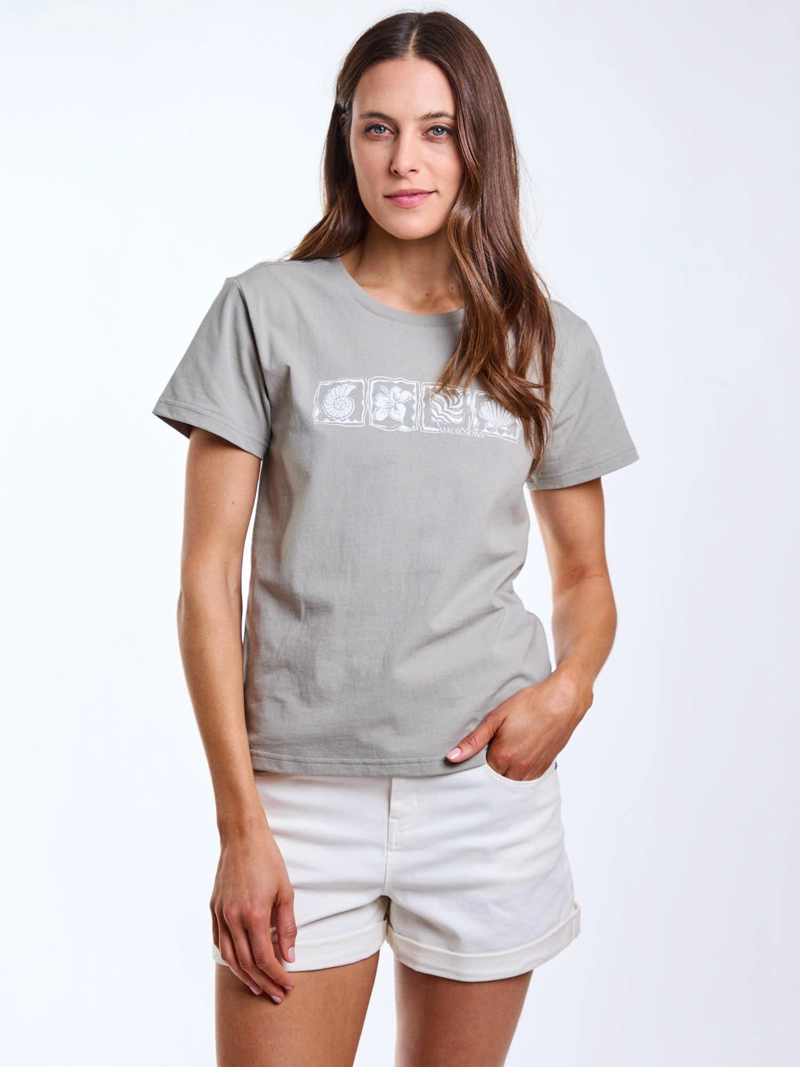 POLERA MC NOMA VERDE MUJER MAUI AND SONS - 6