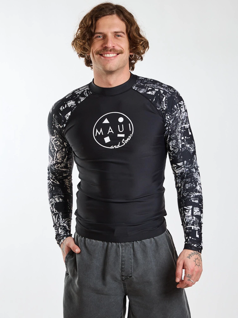 POLERA UVP ALOHA MULTICOLOR HOMBRE MAUI AND SONS - 7