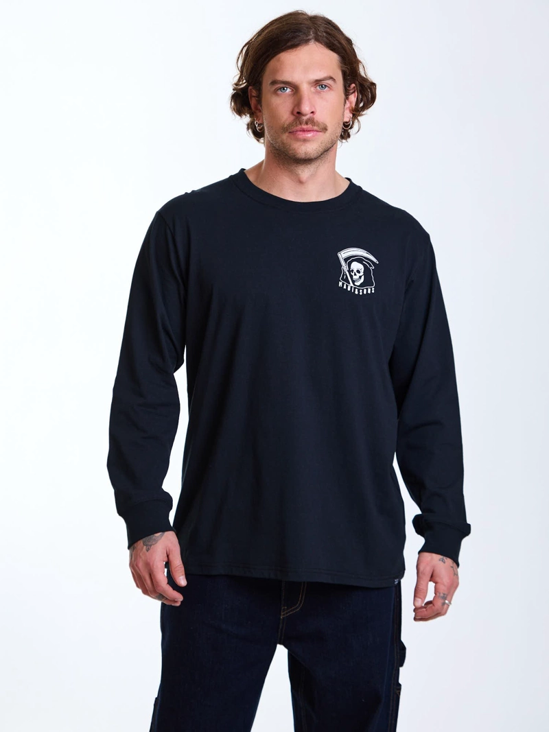 POLERA ML SPIRIT NEGRO HOMBRE MAUI AND SONS - 7