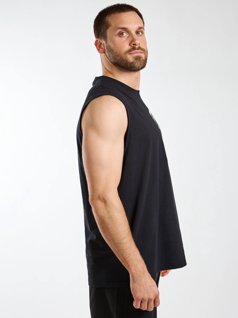 POLERA SM SALTY NEGRO HOMBRE MAUI AND SONS - 3