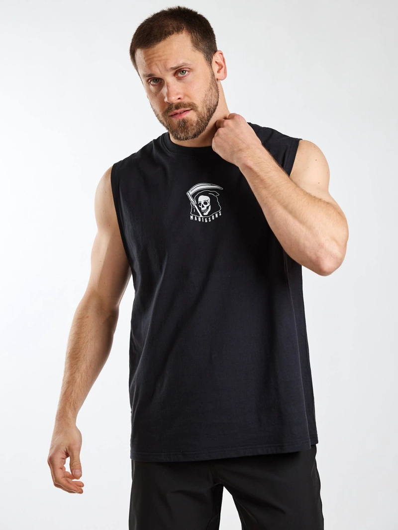 POLERA SM SALTY NEGRO HOMBRE MAUI AND SONS - 7