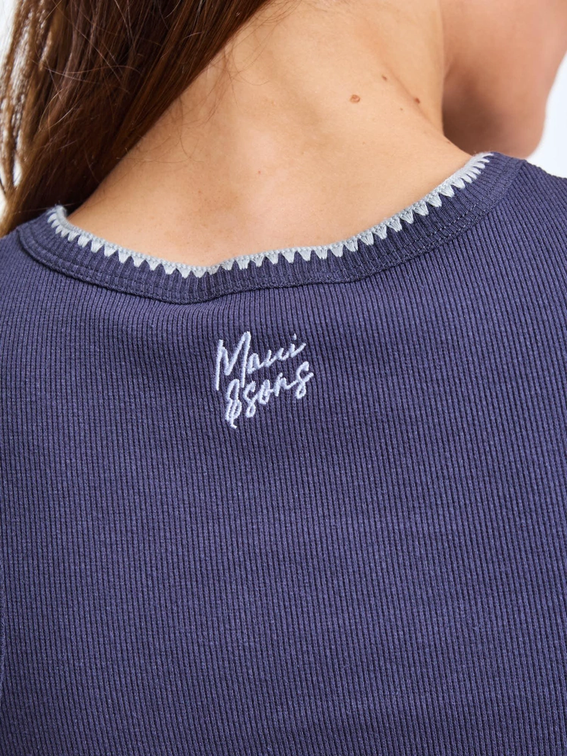 POLERA SM ZURI GRIS MUJER MAUI AND SONS - 4