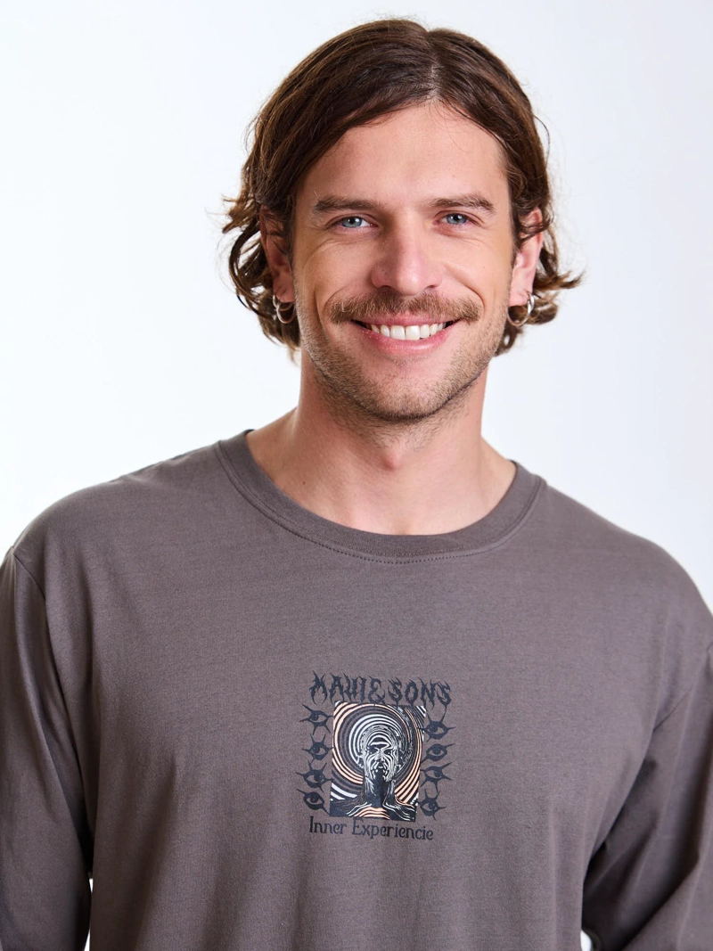 POLERA ML NOMAND CAFE  HOMBRE MAUI AND SONS - 4