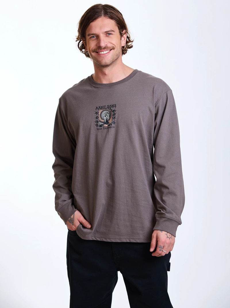 POLERA ML NOMAND CAFE  HOMBRE MAUI AND SONS - 6