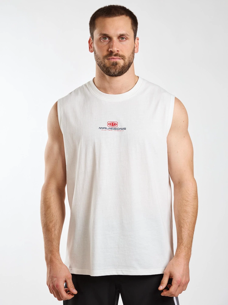 POLERA SM BARREL BLANCO HOMBRE MAUI AND SONS - 1