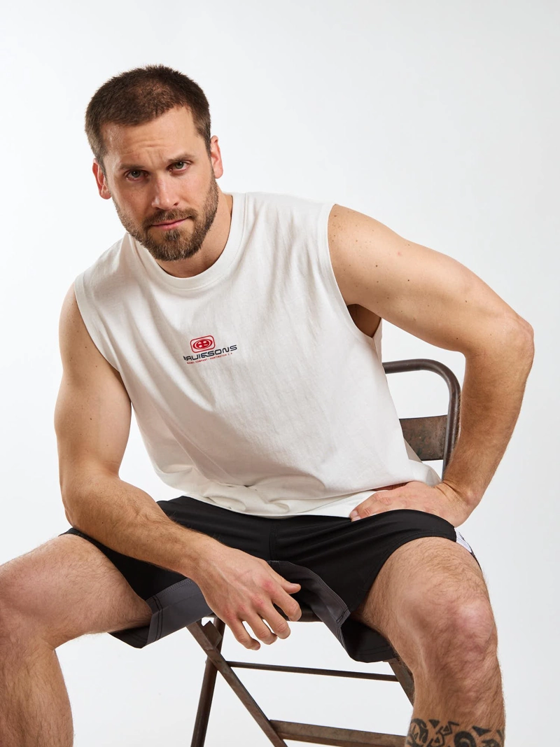 POLERA SM BARREL BLANCO HOMBRE MAUI AND SONS - 7